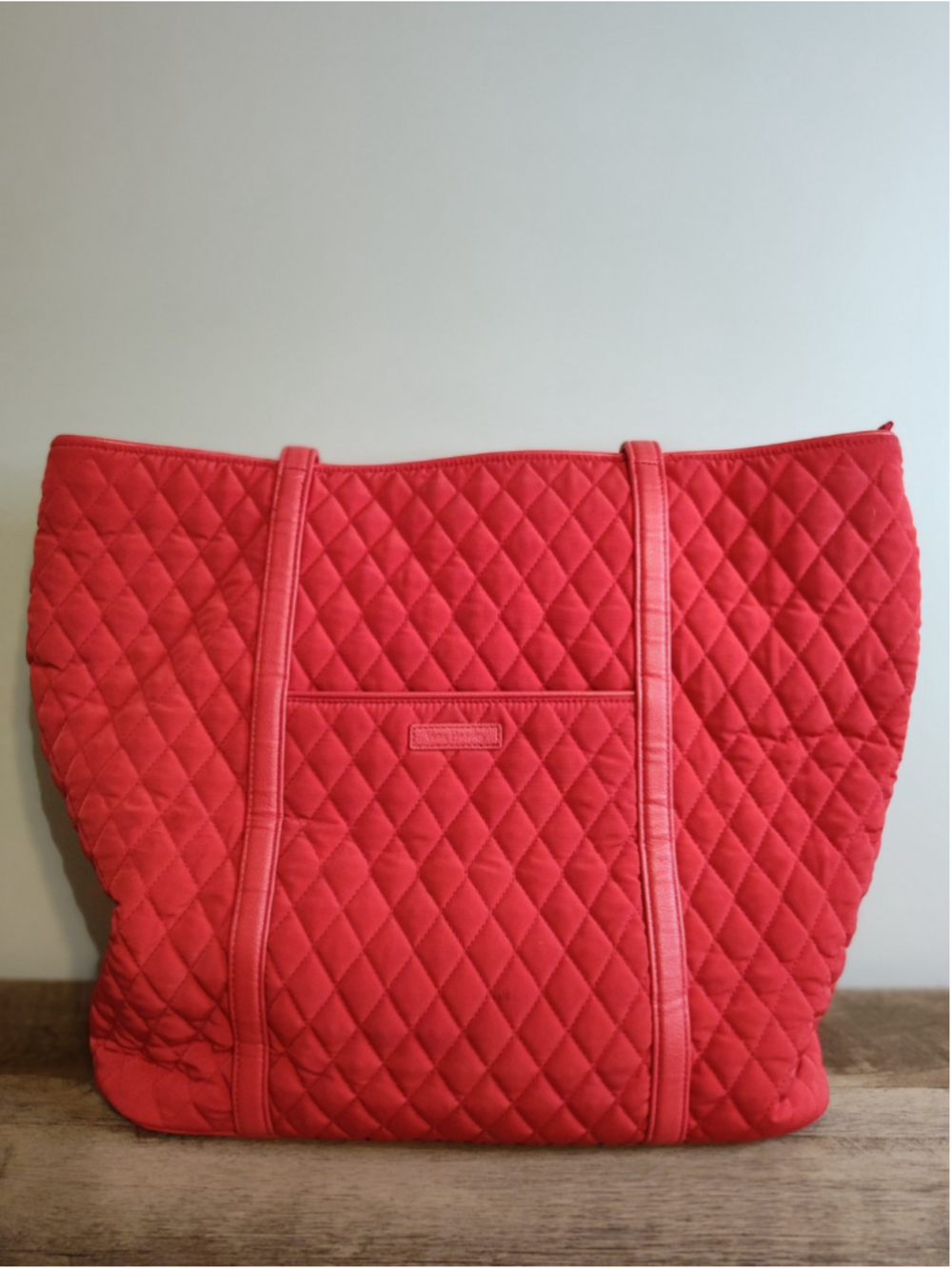 Women's Vera Bradley Quilted Tote Bag One Size Red